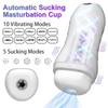 Automatic Male Masturbator Vagina Pusssy  Vibrator Blowjob Machine Licking Masturbation Cup for Men Sex Toys Adult Supplies