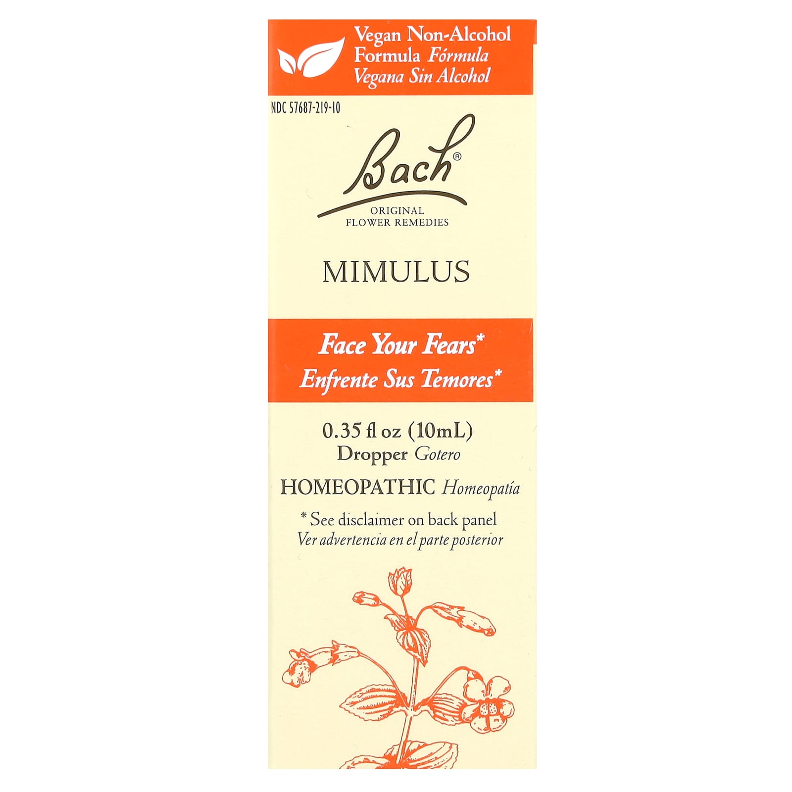 

Original Flower Therapy, Mimulus, 10Ml (0.35Fl Oz)