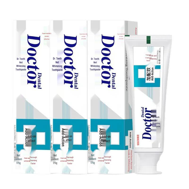 Доктор. Зубная паста Чистое отбеливание Зубная паста (3-Pack)