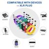 3Pin XLR  Audio Signal Cable Microphones Shielded Cable  for Mixer Microphone Balanced Cable