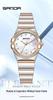 Sanda Luxury Women's Quartz Wristwatch - Lightweight, Trendy, Diamond Inlaid, Casual, Waterproof.