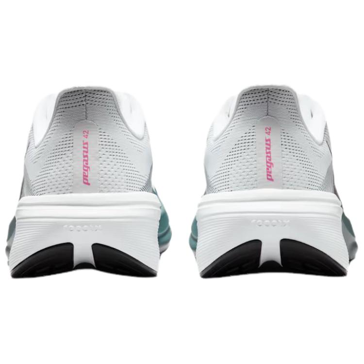 Nike Pegasus 42 Abrasion Resistant Breathable Running Shoes Men's White Black Green IB1873-110