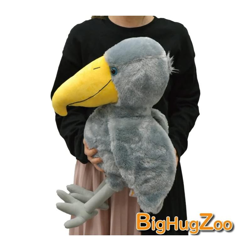 Yamani BIG HUG ZOO Plush Toy (Shoebill) - Approximately 50cm In Length