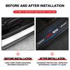 4Pcs Carbon Fiber Car Door Sill Protection 3D Sticker Car Accessories For MINI Cooper F54 F55 F56 R56 R60 SONE Roadster Clubman Coupe