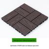 Waterproof WPC Balcony & Garden Flooring - Easy Snap-On, Anti-Corrosion, Ideal for Outdoors & Indoors.