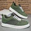 Mens Board Shoes 2026 New Mesh Breathe Splicing Design Comfortable Lightweight Daily Casual Sports Skate Shoes for Man