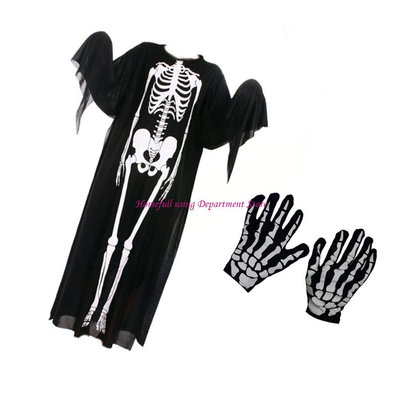 Efficient Skull Decors Thickened Polyester Fabric Eerie Party Creators