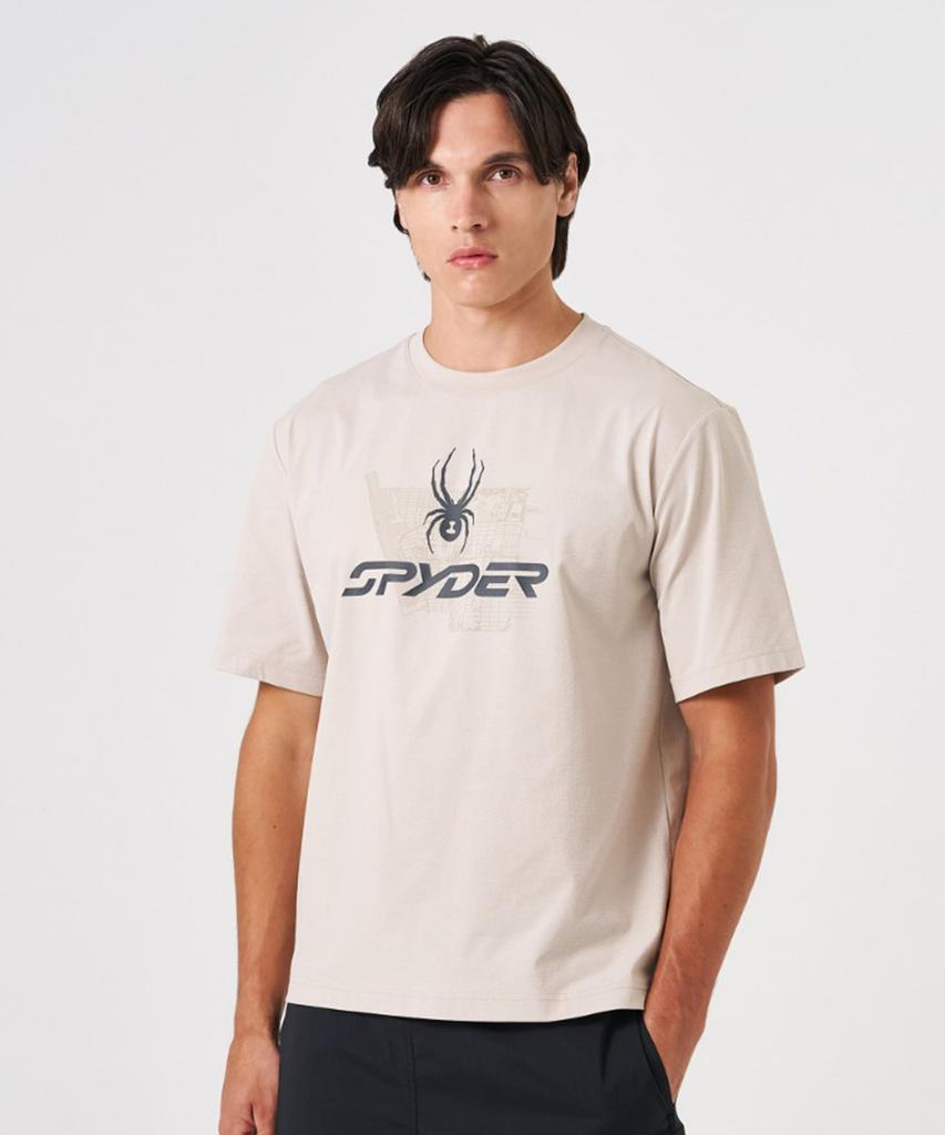 SPYDER Duotech Men'S Graphic Short Sleeve T-Shirt Spkmcnrs311Mbeg