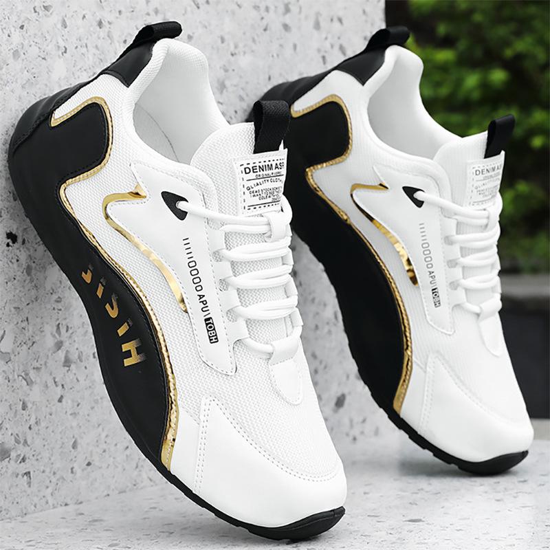 

Men s shoes new winter sports shoes men s casual work shoes non-slip and wear-resistant mesh running trendy shoes men 39 [Default shoe box]