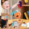 [J] 1 Set Fruits Pretend Play Kitchen Games Baby Felt Board Play Food Toys Wall Sticker Fine Motor Skills Early Educational Toy