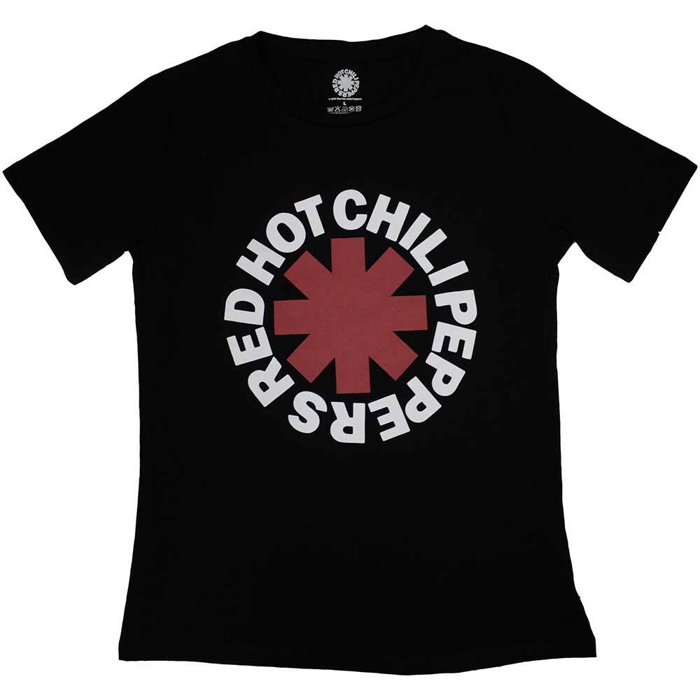 Red Hot Chili Peppers Ladies TShirt Classic Asterisk (Medium) S