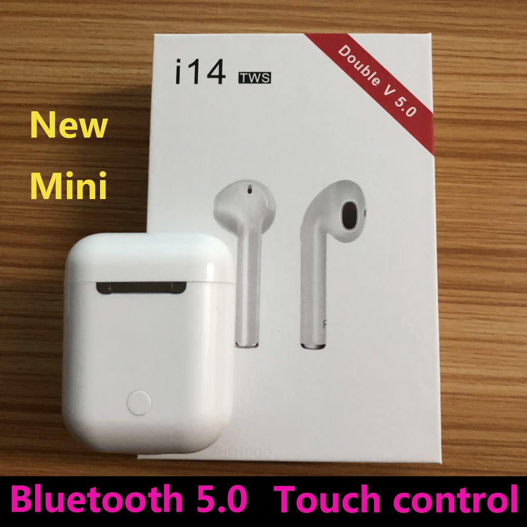 

Новая оригинальная мини-гарнитура i14 Air TWS, беспроводная Bluetooth 5,0, 3D наушники Super Bass Pk i10 i11