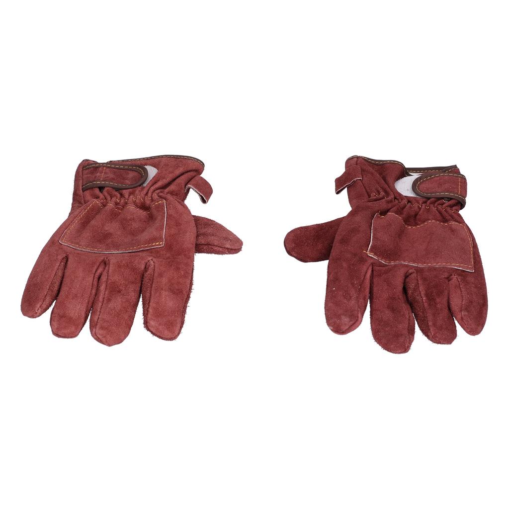 Gants Anti-Brûlure Haute Température et Résistants Gants Protecteurs pour Camping Barbecue(Jaune )