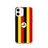 Phone Case – Flag of Uganda – Compatible iPhone 12 – Soft Case – Resistant and Shockproof - Silicone - Pixelforma