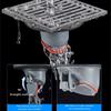 Shower Floor Drain Stainless Steel Floor Strainer  Drainer Bathroom Shower Strainer Filter With Removable Cover