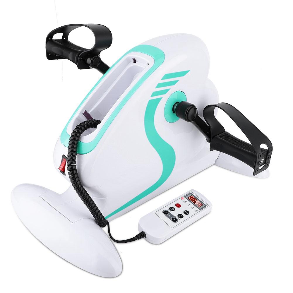 110V Fitness Motorized Electric Mini Exercise Bike Foot Pedal Trainer Exerciser US