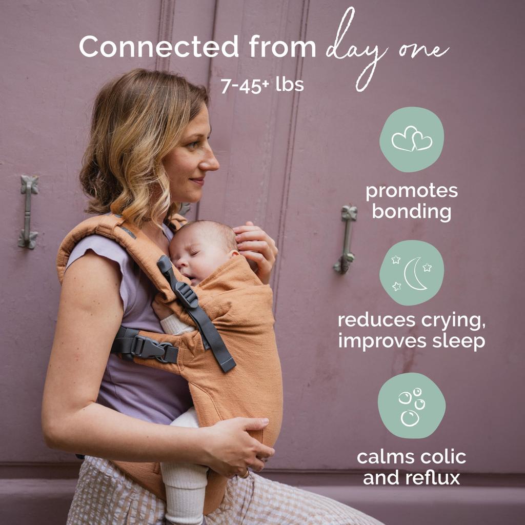 Boba X Ergonomic Baby Carrier Adjustable Infant Carrier for Newborns to Front and Backpack with Adjustable Padded Straps - Toddlers, Style,