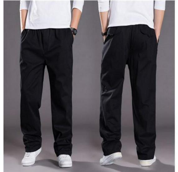 2025 Trendy Hong Kong Style Men's Loose Casual Workwear Pants