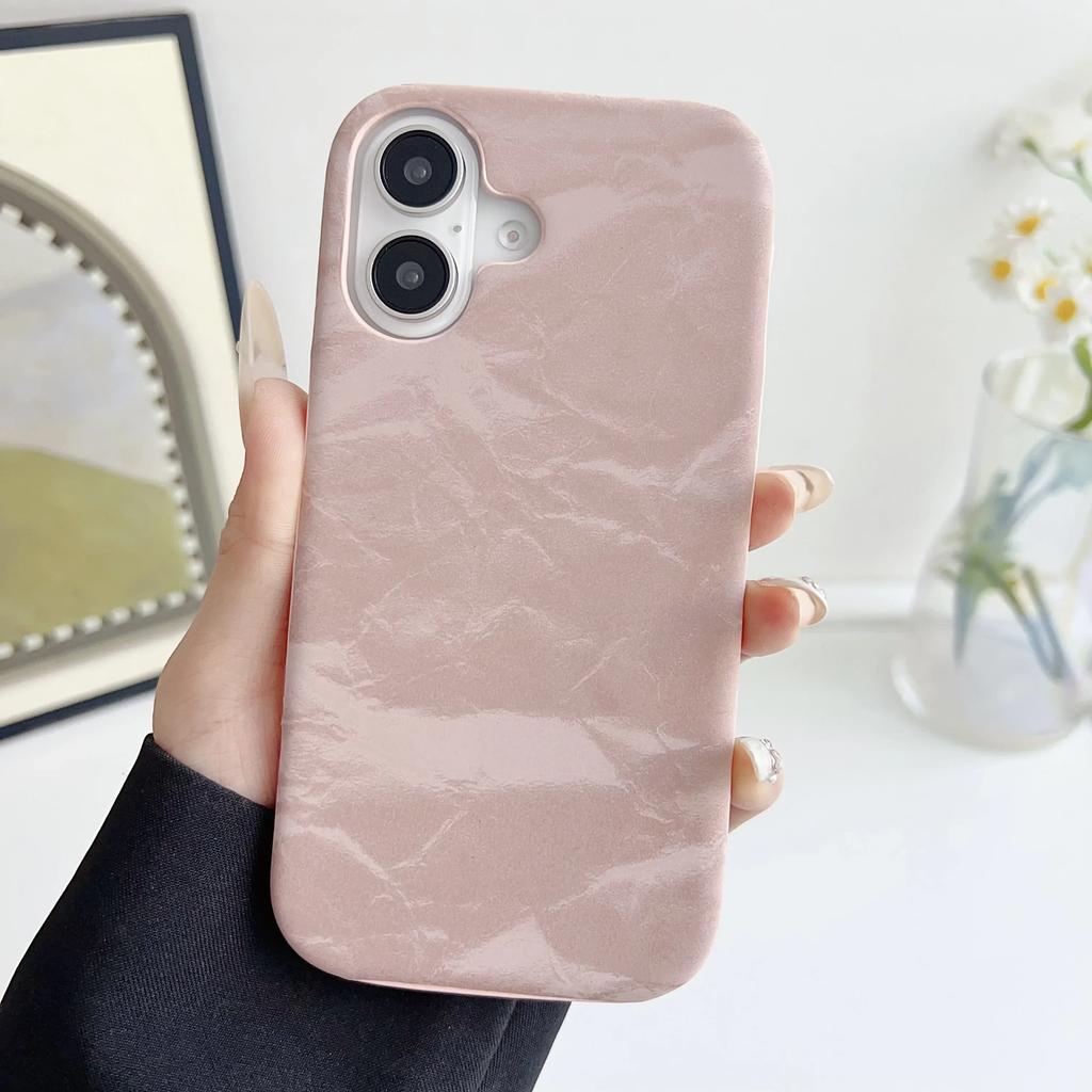 Einfarbige matte Seidenstruktur iPhone-Hülle für iPhone 16 15 14 Pro 13 12 11 Max Plus Schutzhülle