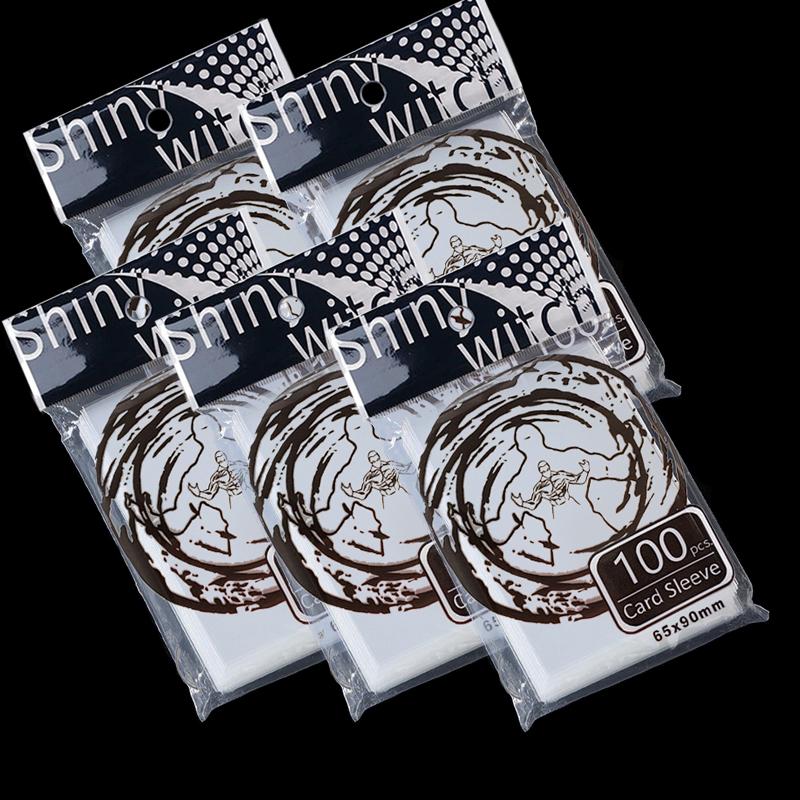 

100pcs/pack 65*90mm Card Sleeves Card Protectors Size for Football Cards, Sport Cards, MTG Cards Collection Card Storage
