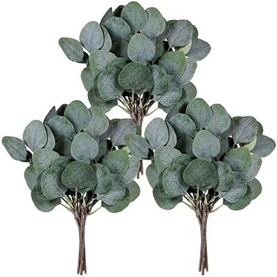 Simulate  Eucalyptus  Leaf Artificial Greenery Holiday Greens DIY Christmas  Decor