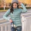 Winter new light down jacket women's short light fashion slim fit large size compressed white duck down clothes