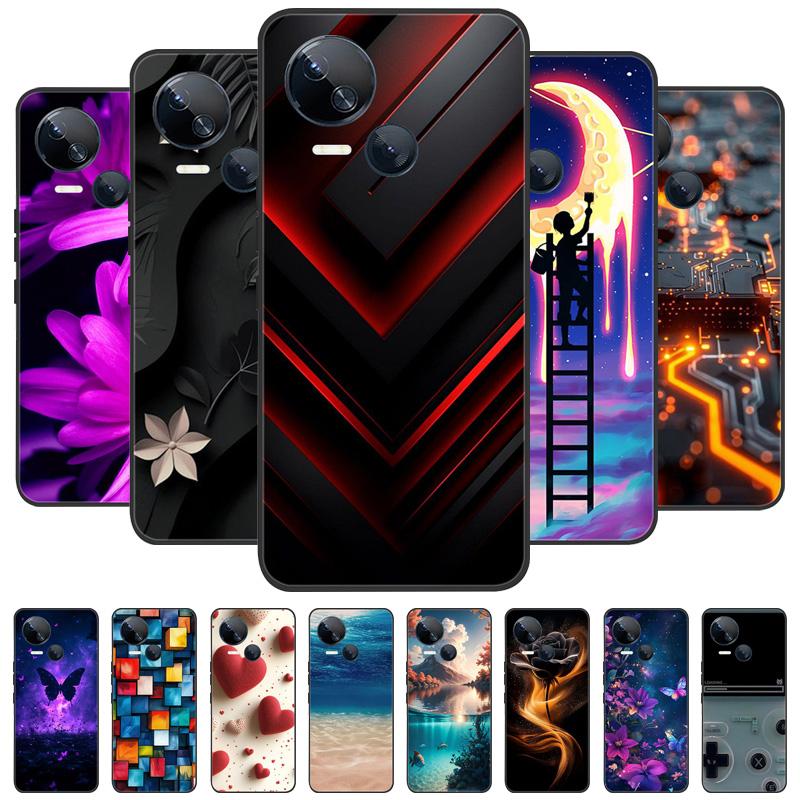 For Tecno Spark 10 5G Case Shockproof Soft TPU Silicone Phone Cover For Tecno Spark 10 5G Funda Spark10 5G KI8 Capa Cartoon