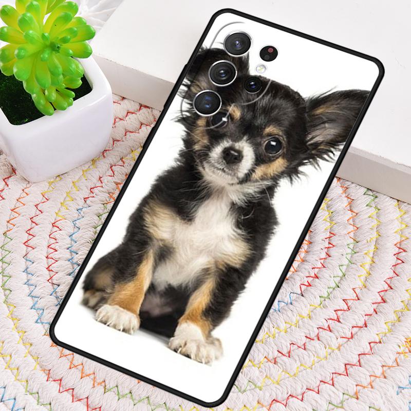 

Animal chihuahua Phone Case for Samsung Galaxy note 10 pro S26 Ultra S23 S24 FE S25 S21 S22 PLUS shockproof Cove Galaxy S24 FE