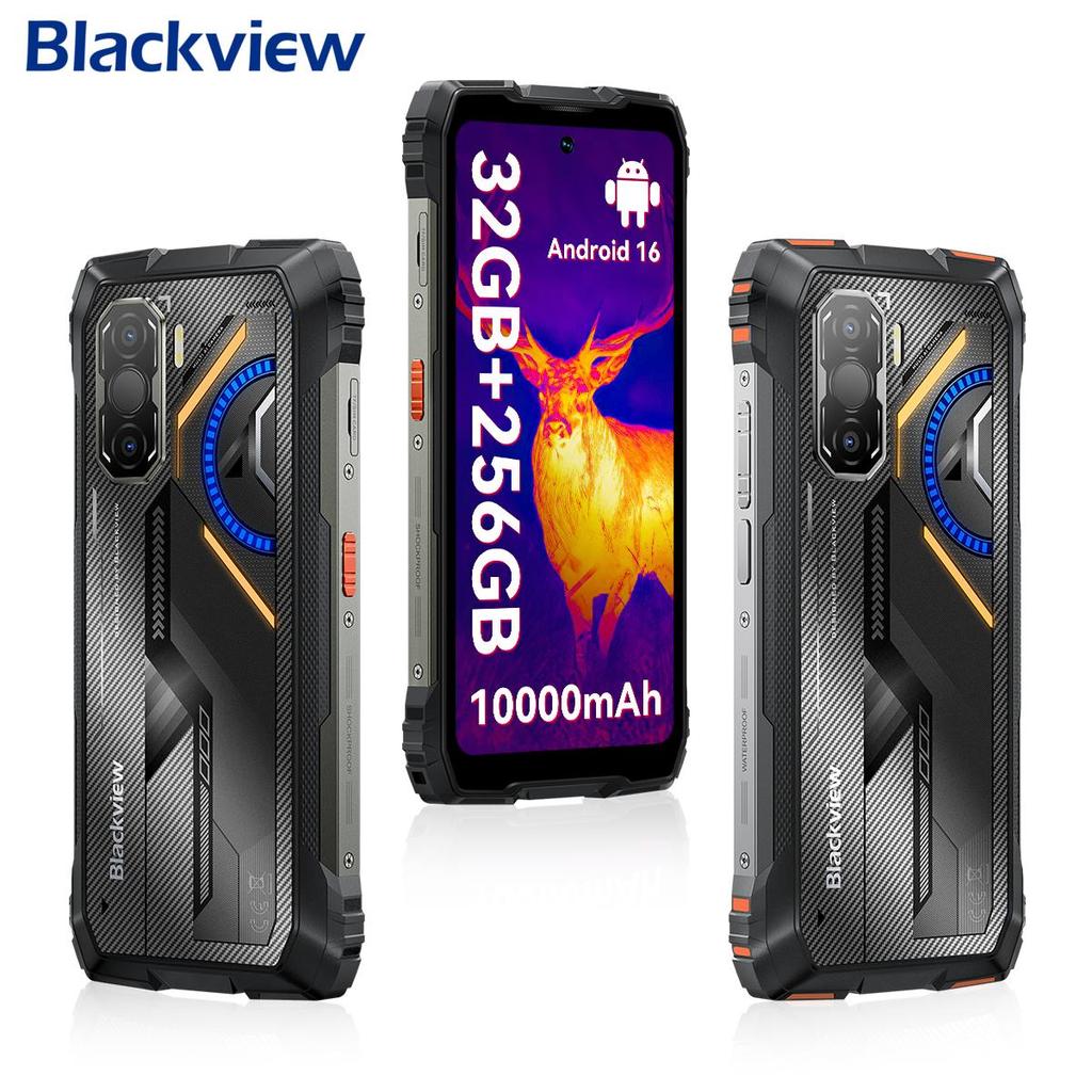Blackview ROCK 3 Outdoor Smartphone 32GB+256GB Thermal Imaging Camera 10000mAh Mobile Phone