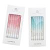 Ins Style Gradient Gold Dot Candle Birthday Romantic Party Pink Blue Boxed Pencil Long Pole Atmosphere Candle