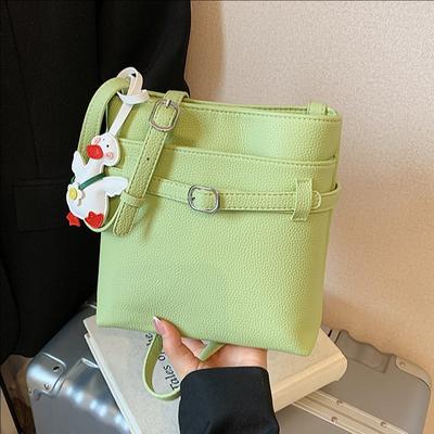 Küçük Kare Çanta Kadın Yeni Moda Çok Yönlü Omuz Askılı Postacı Çantası