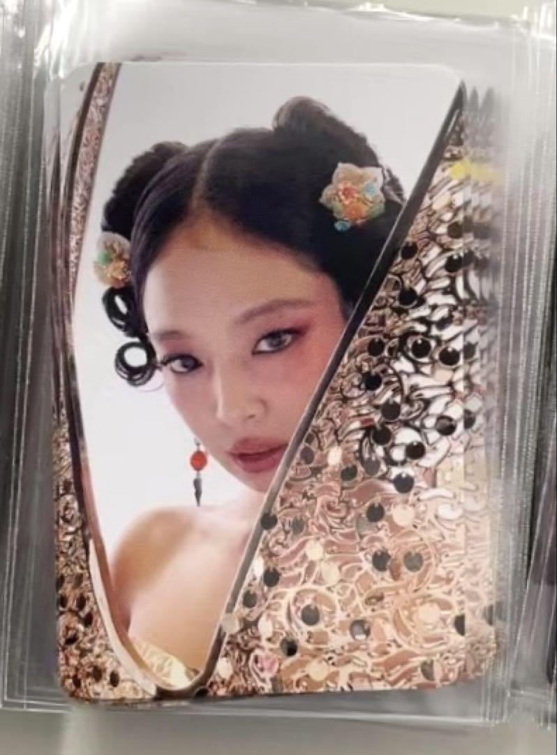 

[Б/У] BLACKPINK Дженни Руби лимитированная торговая карта makestar B