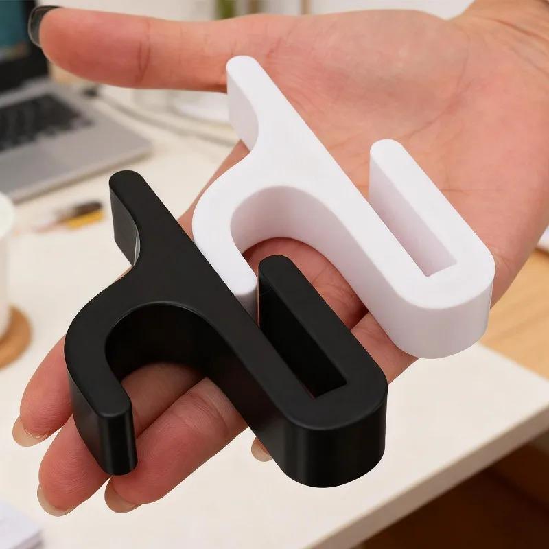 1/20pcs Bathroom Shower Door Hooks Waterproof Heavy Duty Hook Home Towels Clothes No Drill Installation Storage Organization