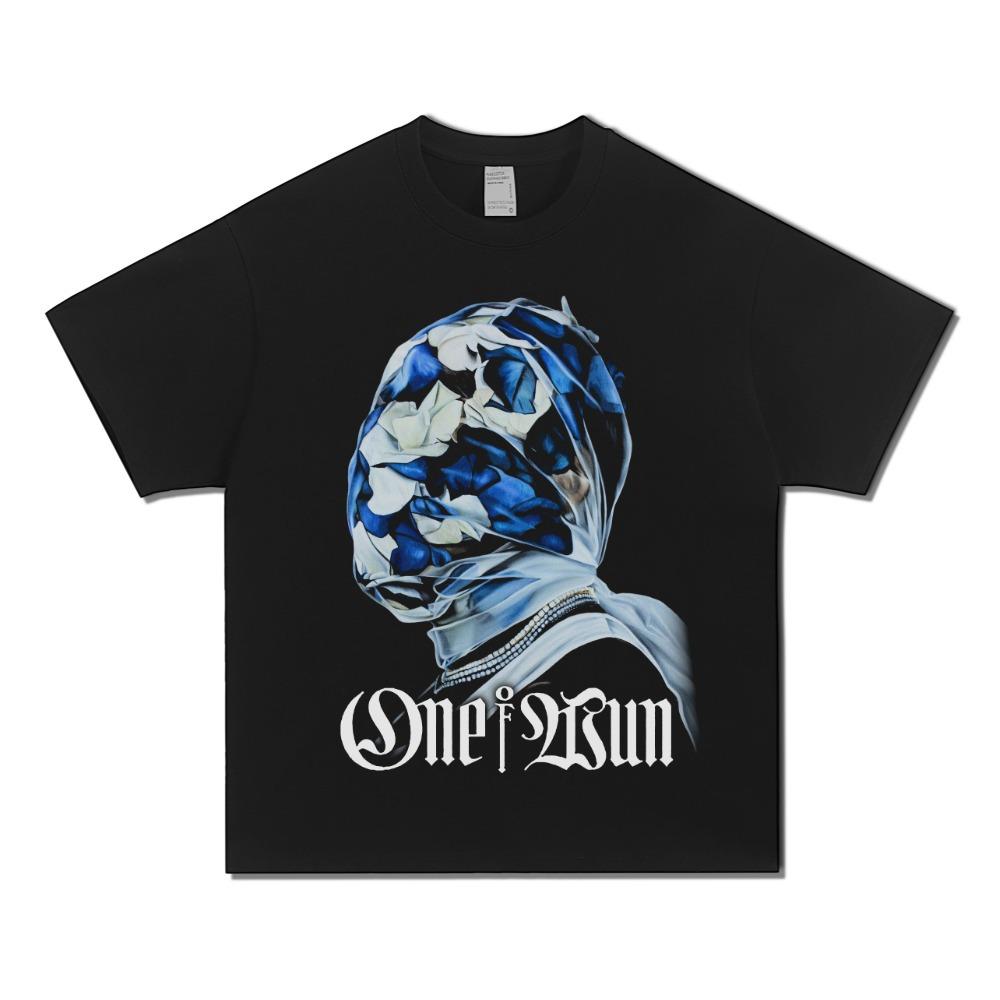 

Gunna One of Wun Album Art T-Shirt Harajuku Hip Hop Streetwear for Unisex & Women Soft Cotton Short Sleeve Y2K Loose Crew Neck 2XL
