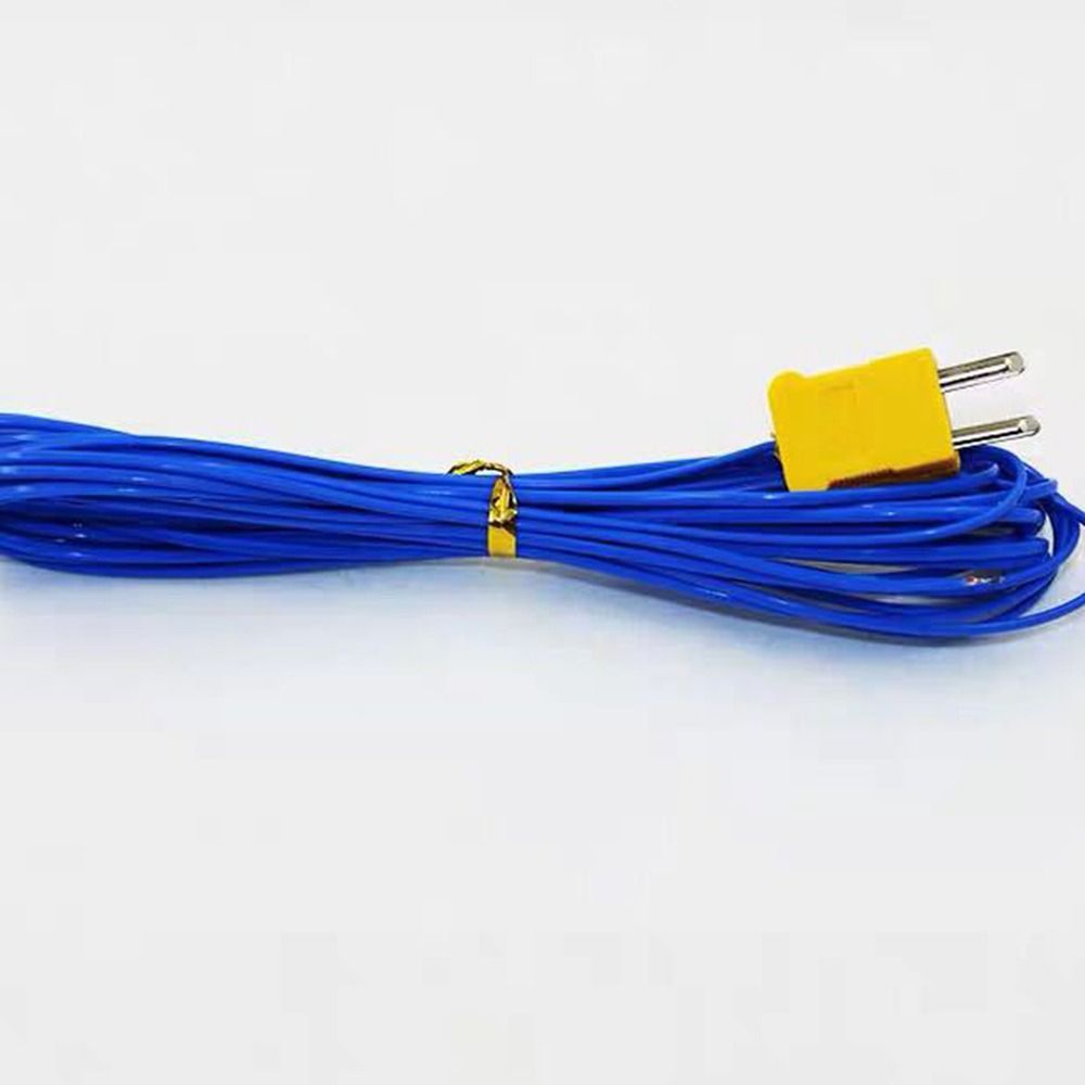 5pcs -40°C to 400°C Temperature Sensor 2M Mini-Connector Probe Sensor  Oven and Furnace