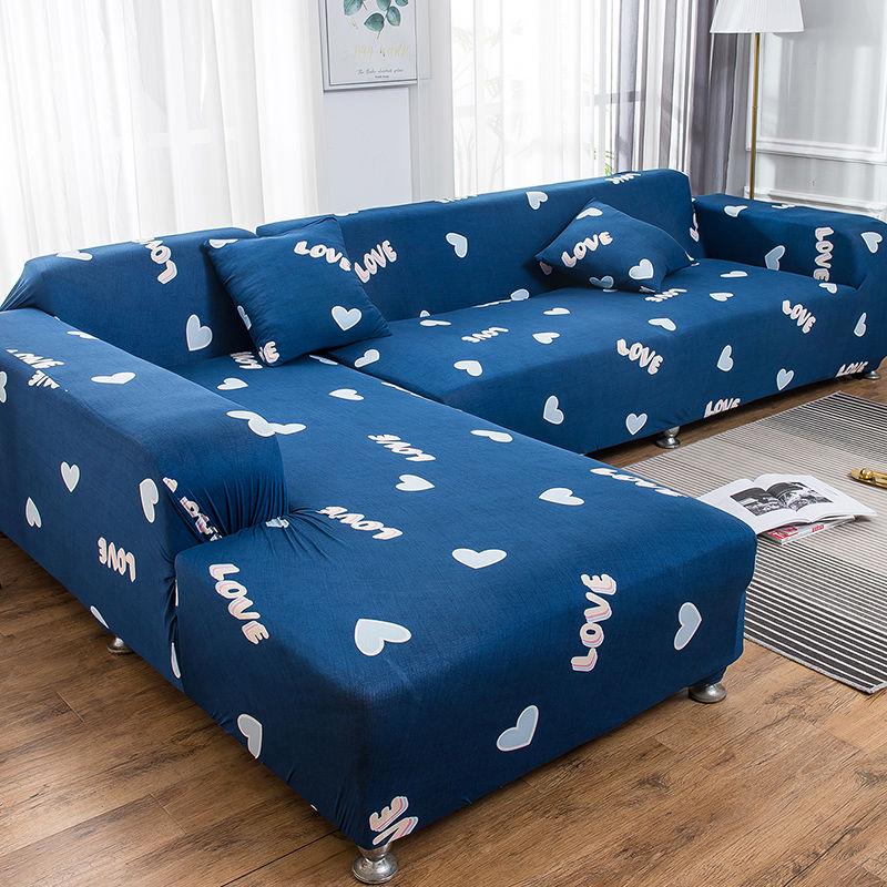 Stretch Sofa Cover Slipcovers Elastic All-inclusive Couch Case for Different Shape Sofa Loveseat Chair L-Style Sofa Case