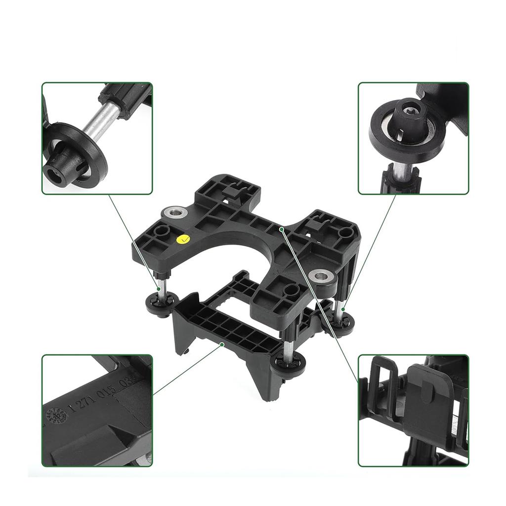 High Durability Cruise Sensor Bracket Holder Corrosion Resistant Easy Installation For B8 3Q0907704A 3Q0998561 Longevity