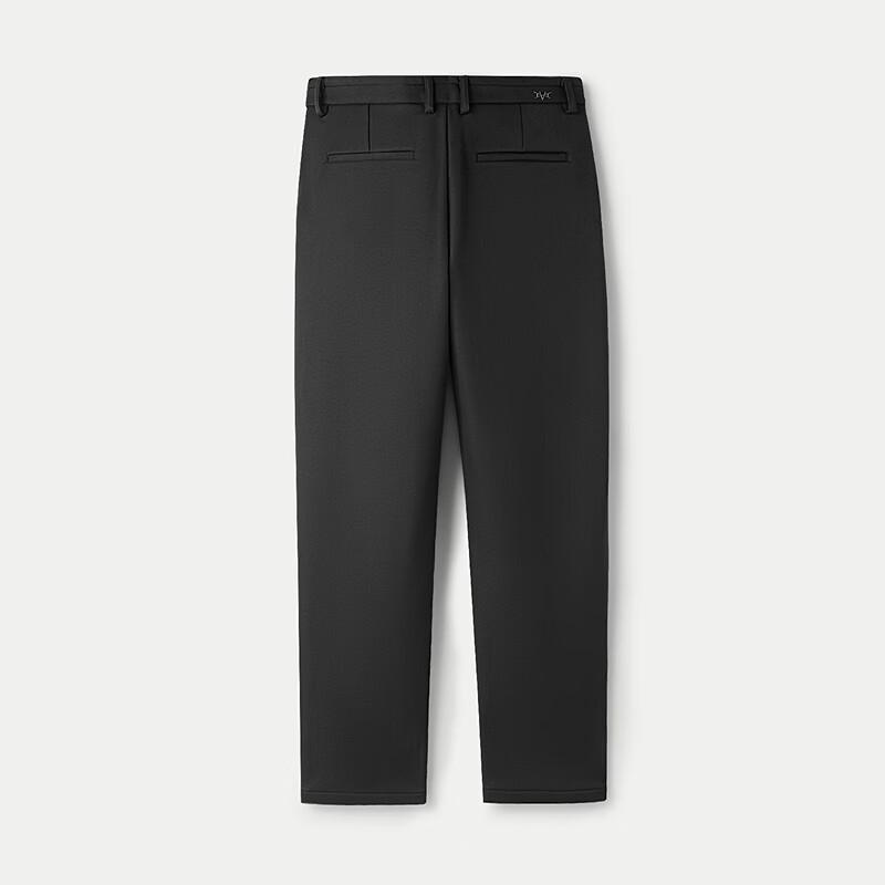 HLA Men's Winter Straight Fit Fleece-Lined Casual Pants
