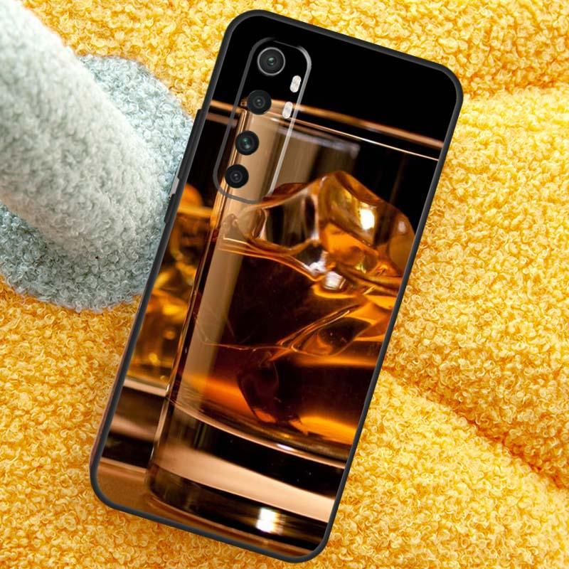 Cigar Whiskey Ice Drink Case For Xiaomi 15T 14T 13T 14 15 Ultra 17 Pro Max Cover For POCO F8 F7 F5 F6 X5 X6 X7 Pro
