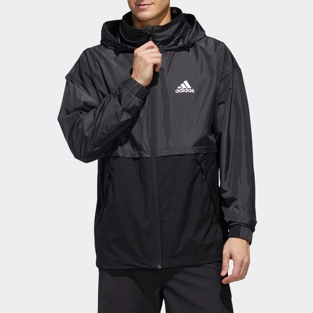 adidas Jackets Men's Black Detachable Hood Moderate Other FM7516