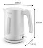 PHILIPS HD9411/00 Series 3000 Cordless Kettle, White
