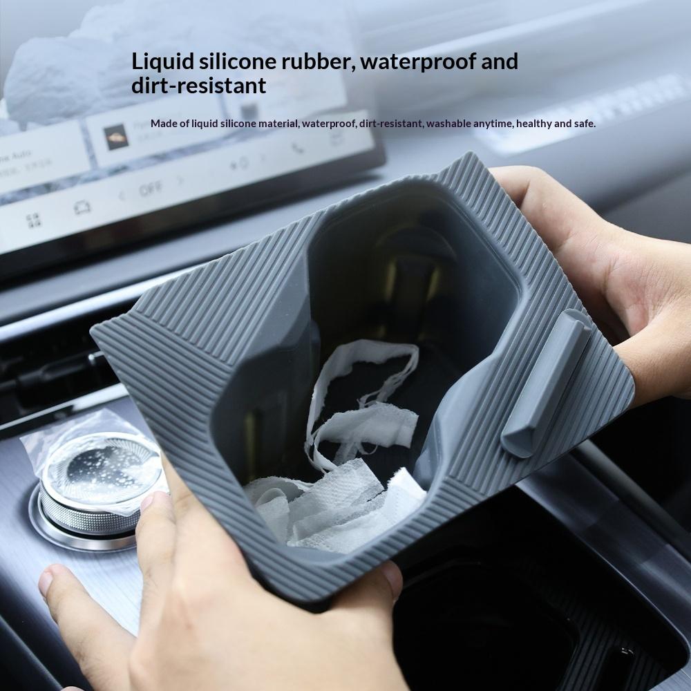 For Geely Galaxy E5 /EX5 Car Center Console Cup Holder Silicone Pad Non Slip Waterproof Dirt Resistant Interior Decorative Mat