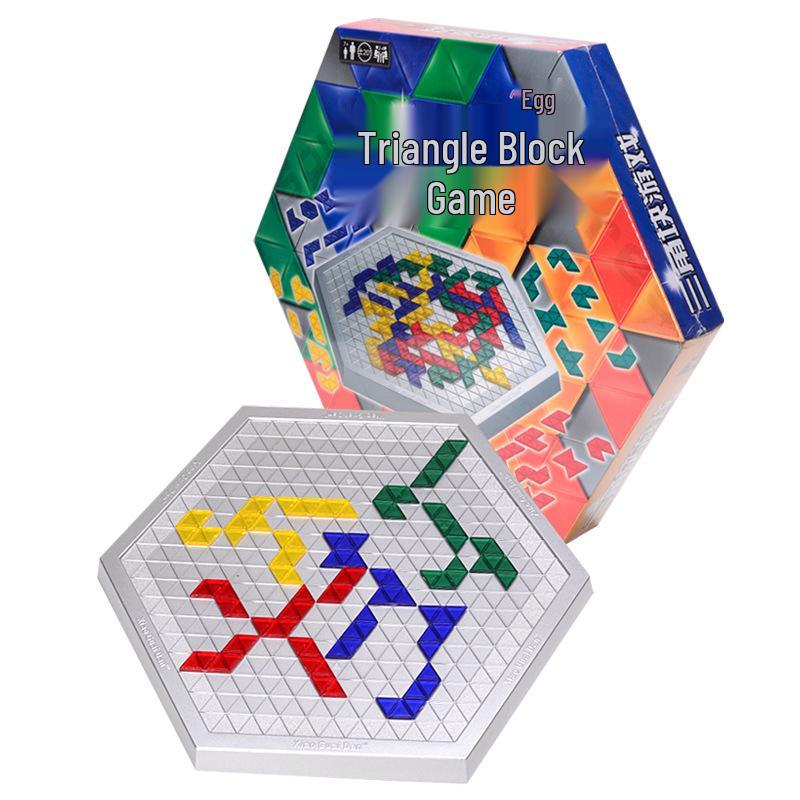 3-Player Tetris Chess: Little Egg Gladiator Educational Desktop Game