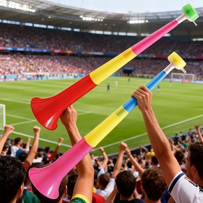 Retractable Multi-Section Plastic Cheering Horn,Easy To Install,for Cheering At Football Matches and Outdoor Events