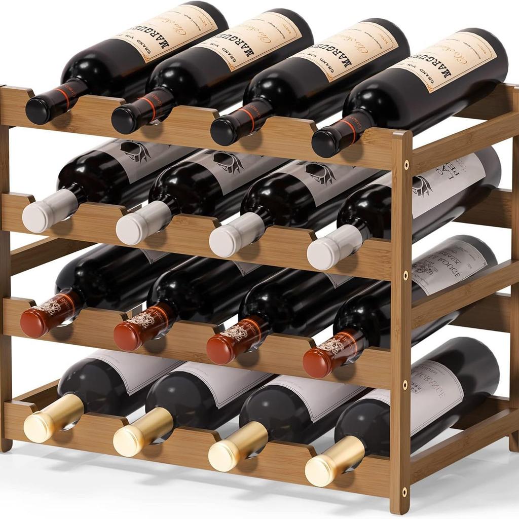 Multi-Layer Wine Rack Desktop Display, Stylish Wine Bottle Holder, Elegant Living Room Wine Storage Rack Display Organization