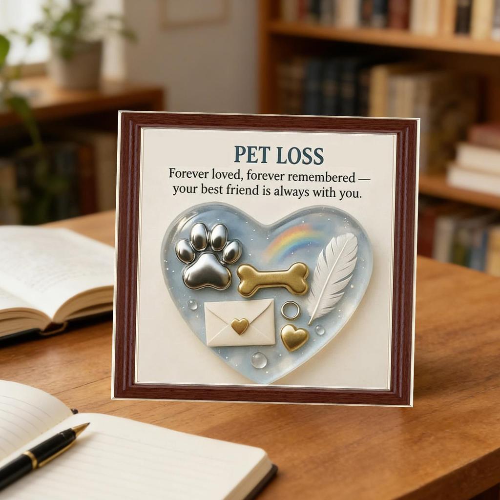 Pet Loss Hug Pocket Animal Keepsake Portable Dog Memorial Card For Pet Parents Animal Lovers Friends Family Shelters Birthdays