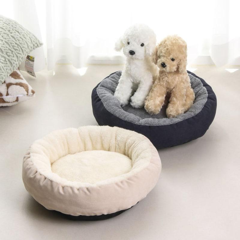 [Pet] Corduroy Round Cushion