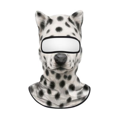 3D Animal Balaclava Mask Sun Protection Windproof Full Face Mask Ice Silk Lifelike Cooling Neck Gaiter Cycling/Party/Outdoor