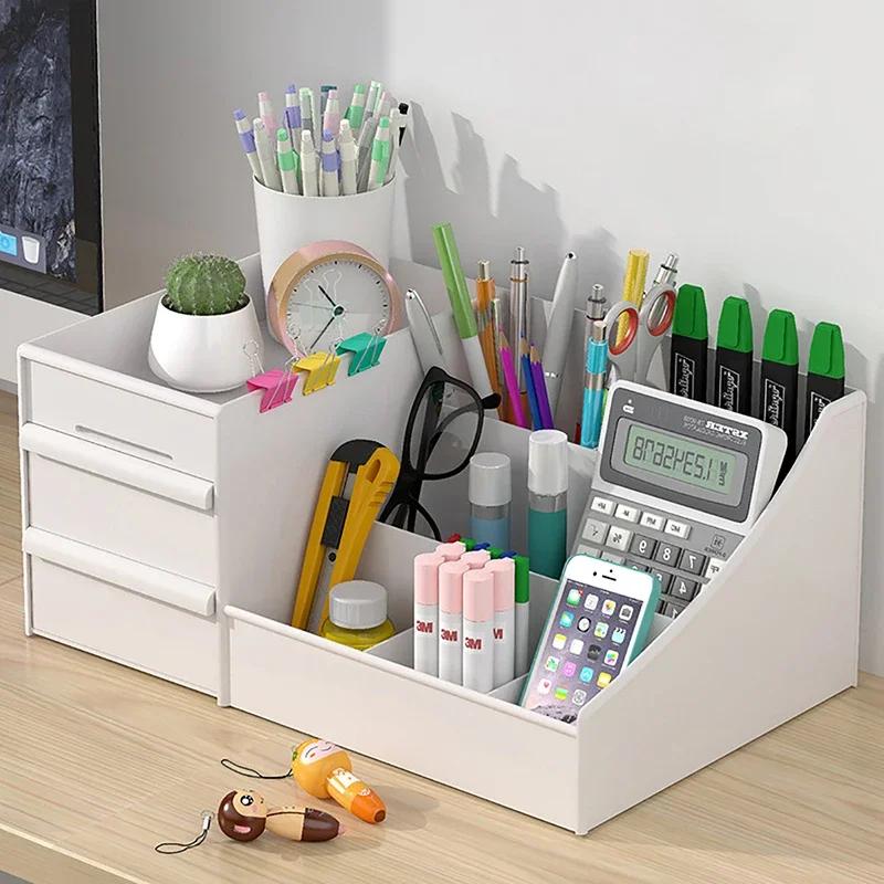 High Capacity Makeup Organizer Cosmetic Storage Box Jewelry Nail Polish Bathroom Organization Home Garden