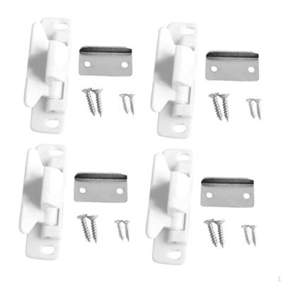 Acessórios de Substituição de Dobradiça de Porta de Armário, Interruptor de Encaixe para Montagem DIY, Ferragens de Nylon de Encaixe